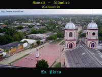 La plaza vista desde el acueducto